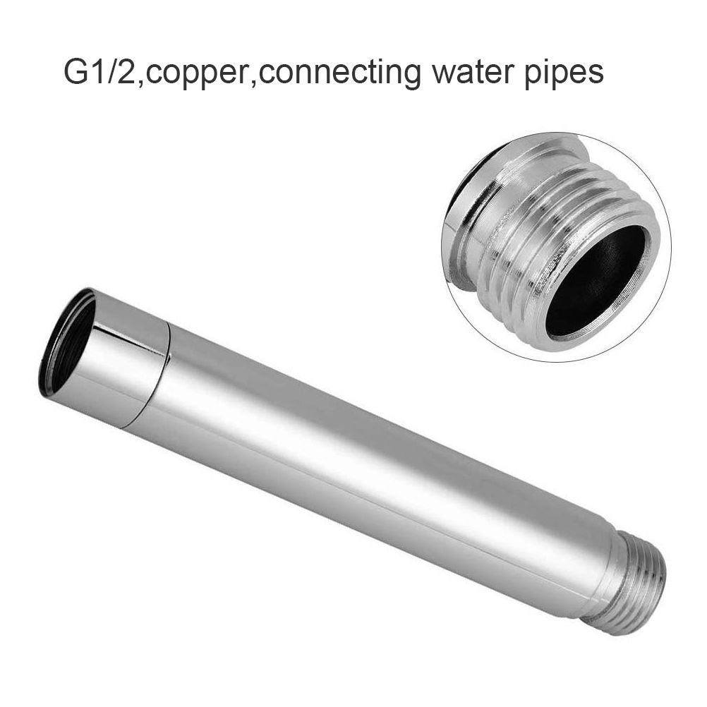 Shower Extension Tube Stainless Steel Shower Extension Pipe Shower Extender view 2
