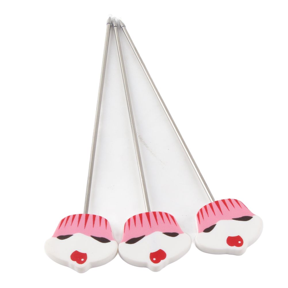 3Pcs Stainless Steel Cake Tester Probe Cake Tester Biscuits Baking Test Needle view 5