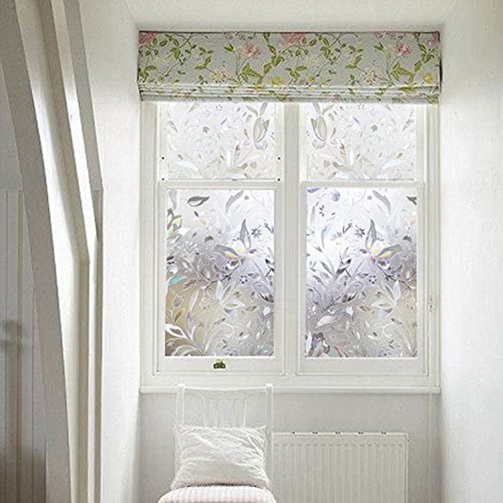 Window Film No Glue Static Decorative Films Window Frosted Film for Sun Protection view 9