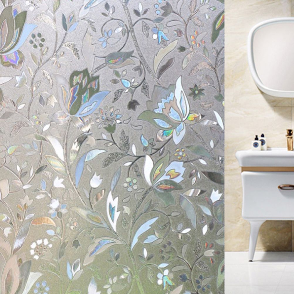 Window Film No Glue Static Decorative Films Window Frosted Film for Sun Protection view 10