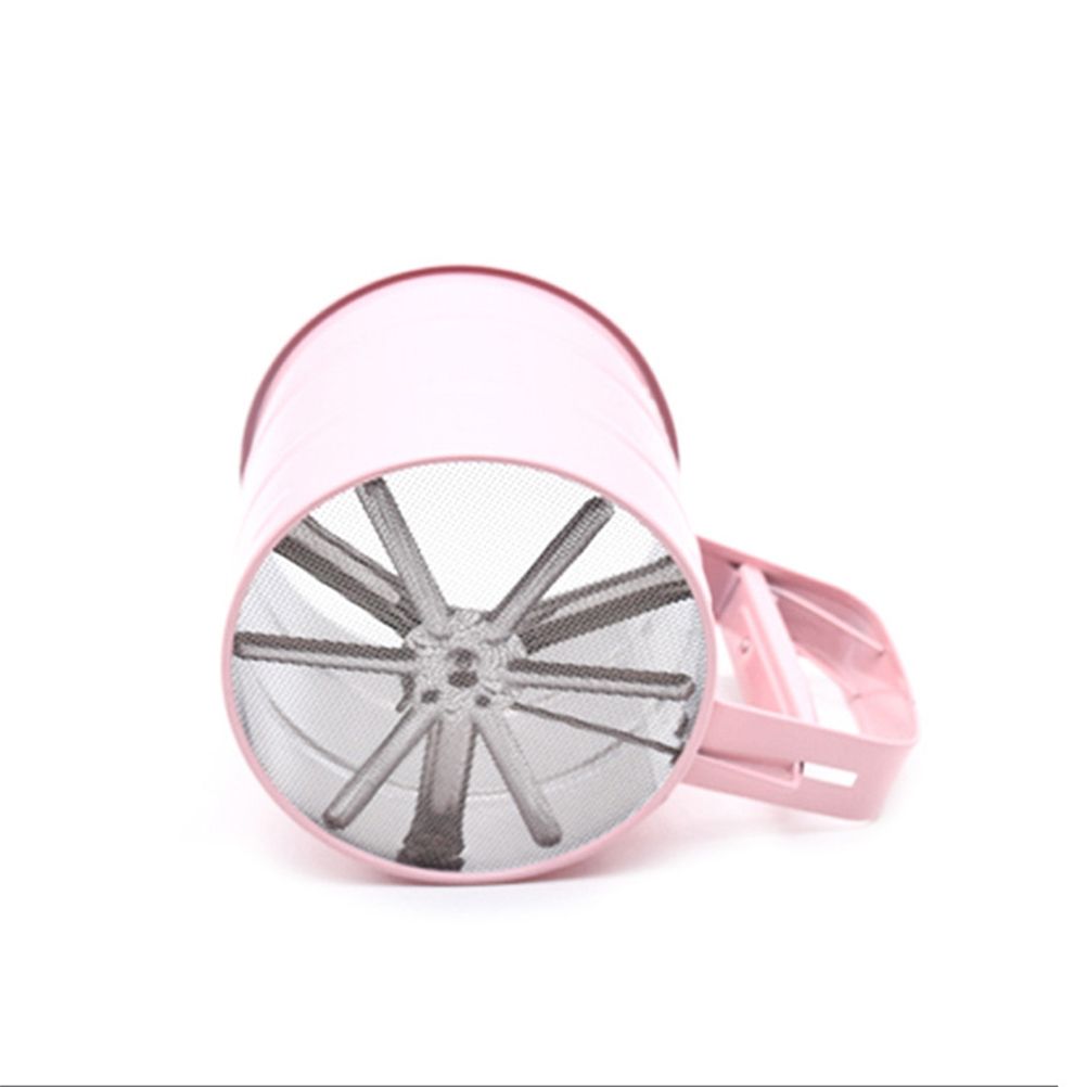 Kitchen Stainless Steel Flour Sifter Handheld Powder Flour Sieve Icing Sugar view 3