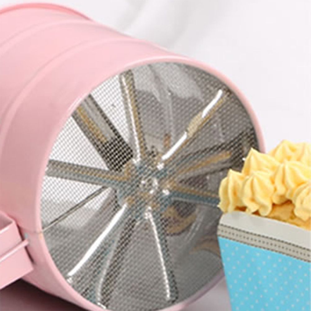 Kitchen Stainless Steel Flour Sifter Handheld Powder Flour Sieve Icing Sugar view 4