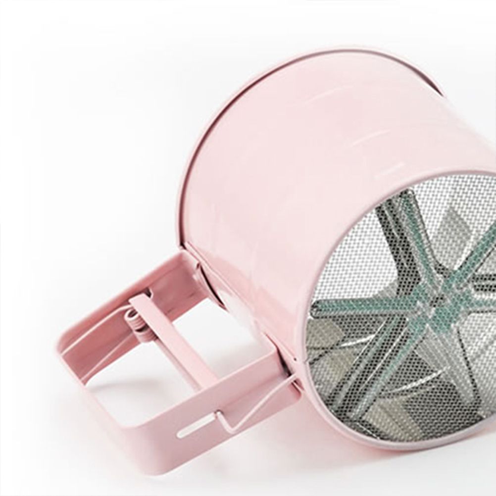 Kitchen Stainless Steel Flour Sifter Handheld Powder Flour Sieve Icing Sugar view 5
