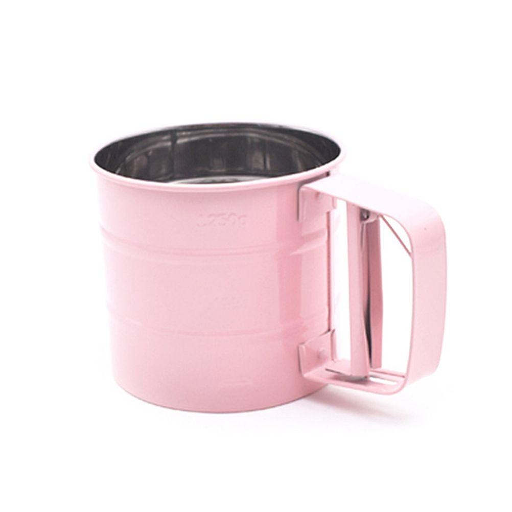 Kitchen Stainless Steel Flour Sifter Handheld Powder Flour Sieve Icing Sugar view 9