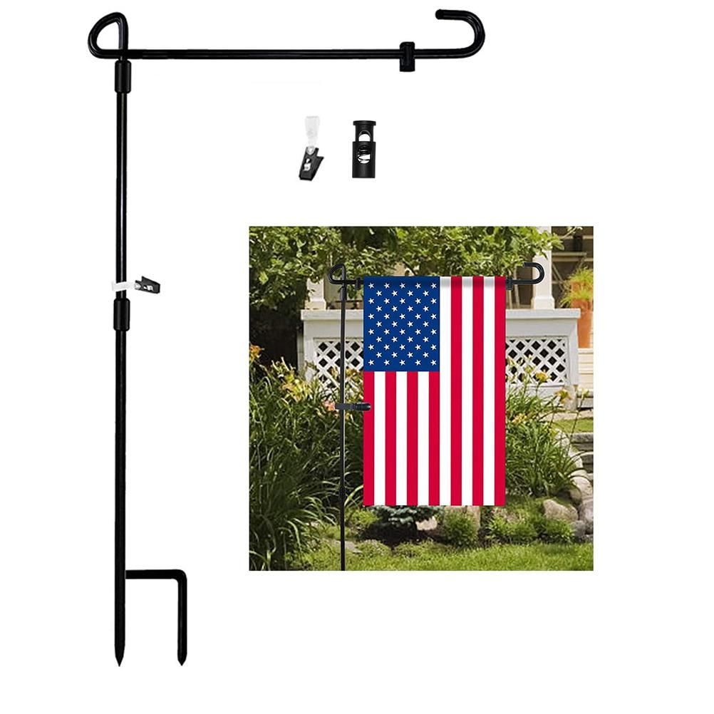 Garden Flag Stand Garden Flag Pole Holder Banner Flagpoel for Outdoor Yard view 2