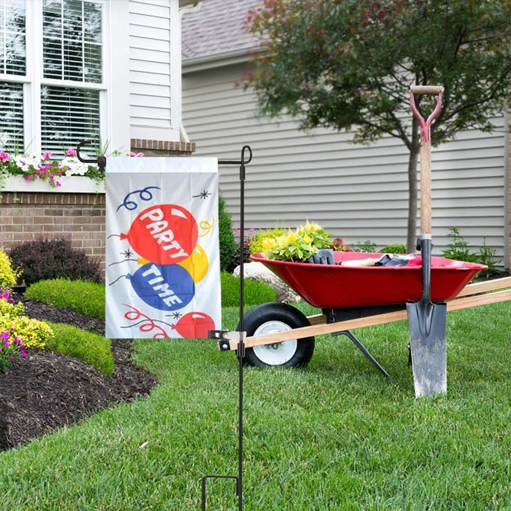 Garden Flag Stand Garden Flag Pole Holder Banner Flagpoel for Outdoor Yard view 7