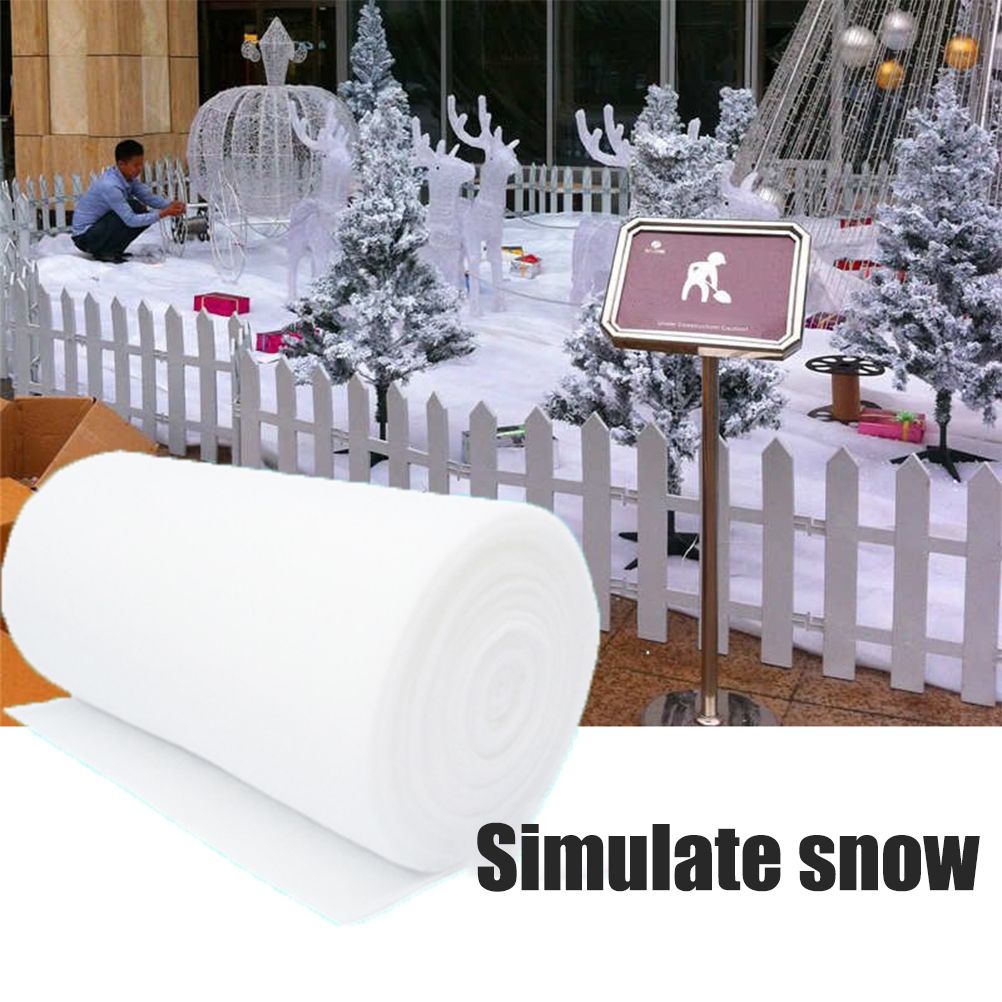 Christmas Snow Cover Blanket Artificial Cotton Blanket for Christmas Tree