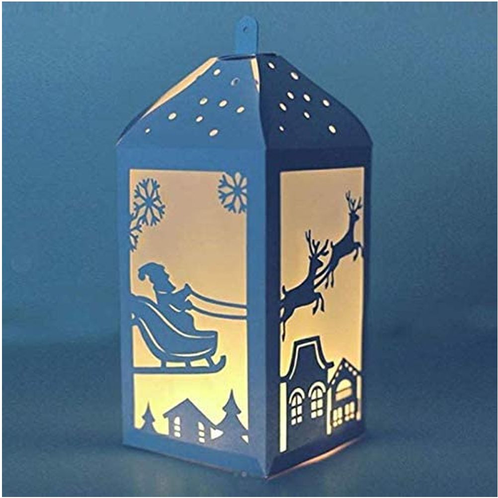 Metal Cutting Stencils Christmas Box Cutting Dies Embossing DIY Making Tools view 3