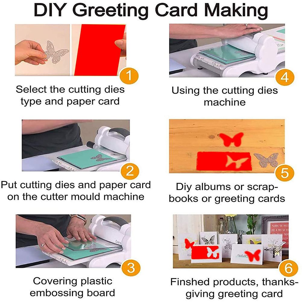 Metal Cutting Stencils Christmas Box Cutting Dies Embossing DIY Making Tools view 4