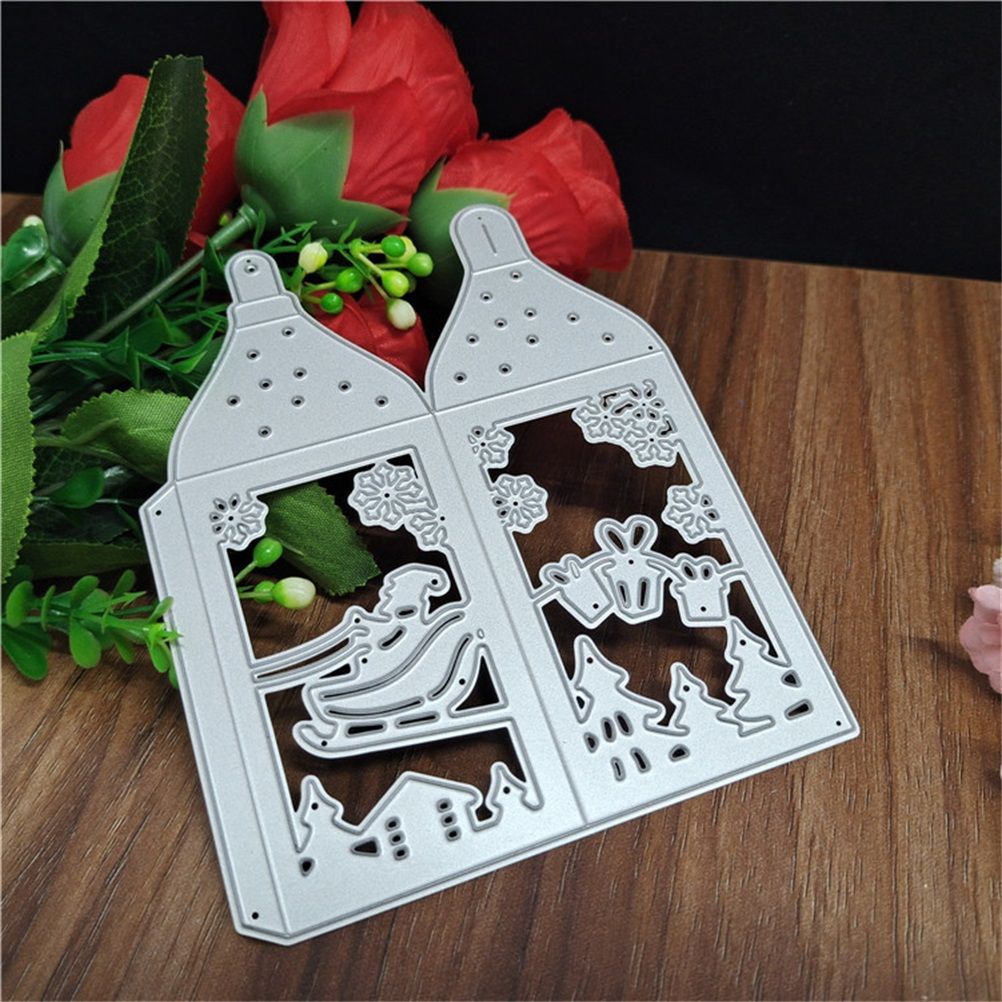 Metal Cutting Stencils Christmas Box Cutting Dies Embossing DIY Making Tools view 5