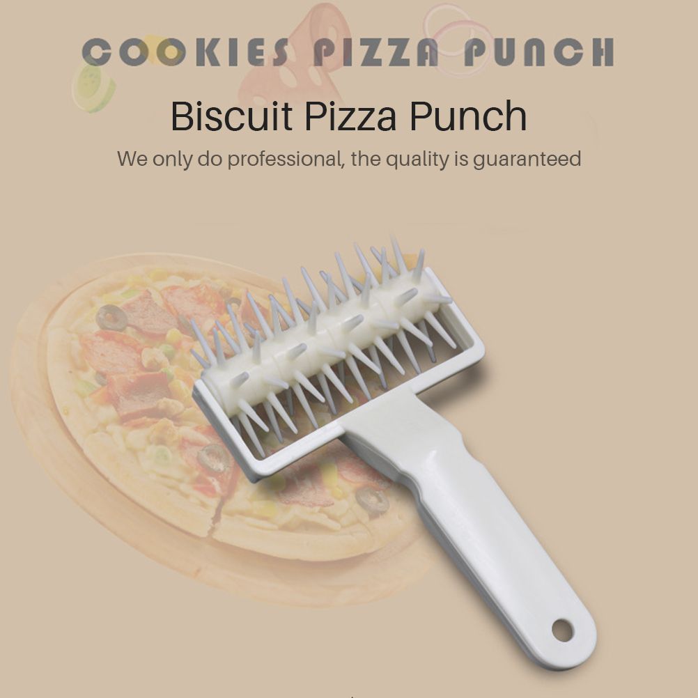 Pastry Pizza Plastic Dough Needle Wheels Roller Bread Hole Punch DIY Baking Tool view 6