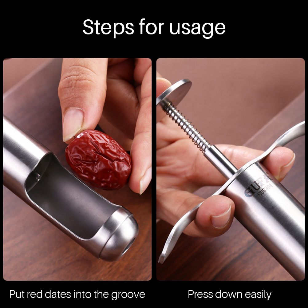 Fruit Corer Pitter Stainless Steel Core Seed Remover Tool for Apple Pear view 9