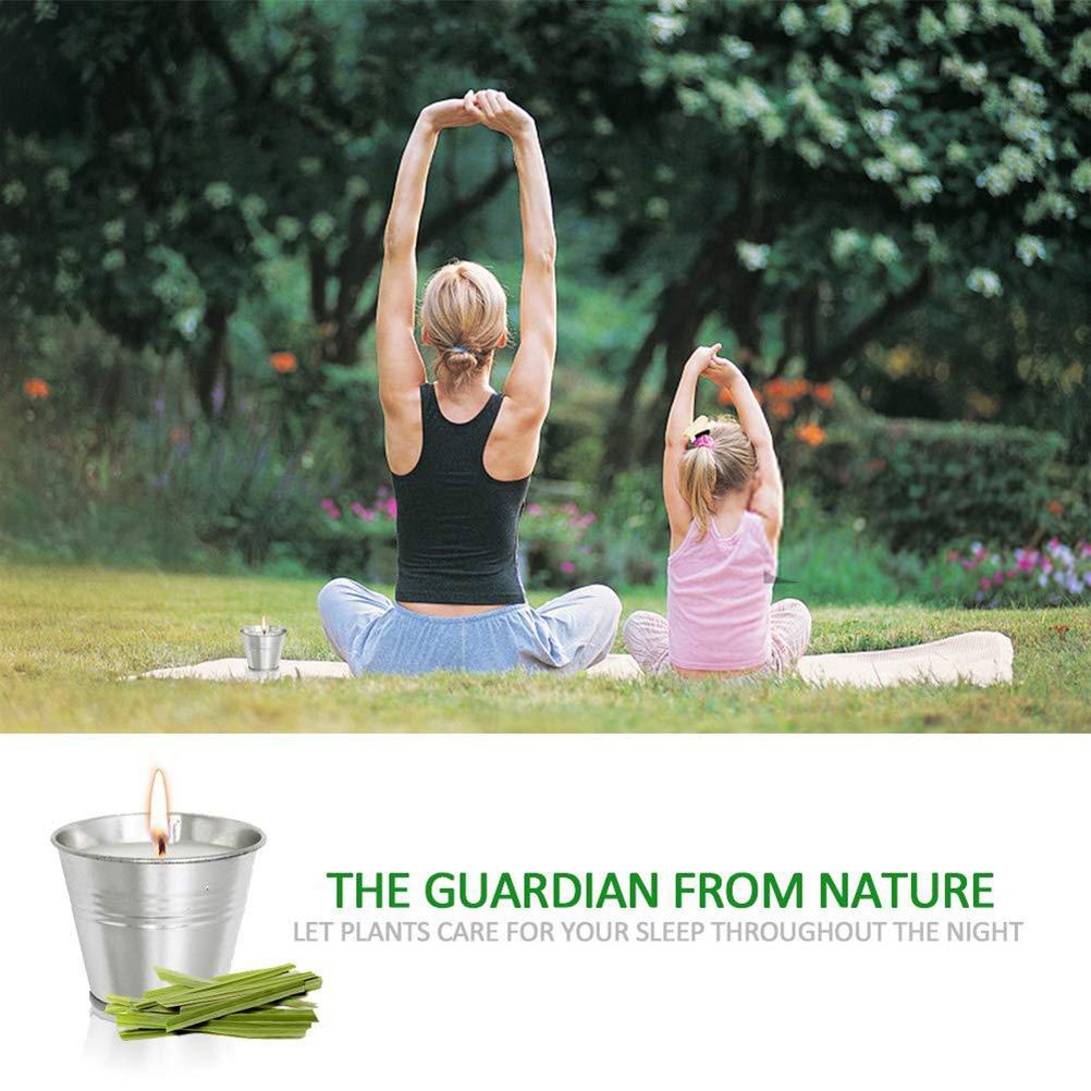 8Pcs/Set Iron Bucket Citronella Candles Scented Candles Smokeless Candle Set view 7