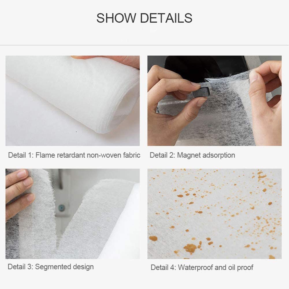 Range Hood Filter Paper Non Woven Range Hood Grease Filter Sheets Paper for view 5