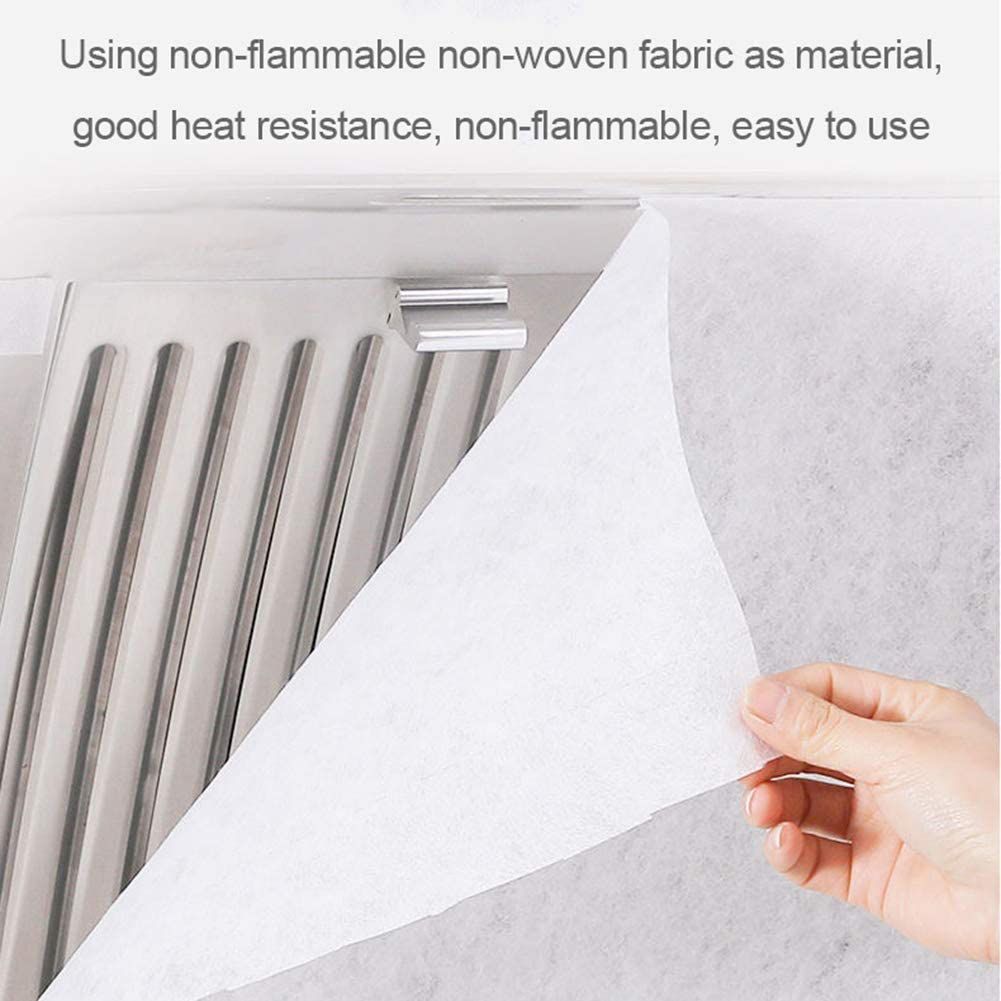 Range Hood Filter Paper Non Woven Range Hood Grease Filter Sheets Paper for view 6