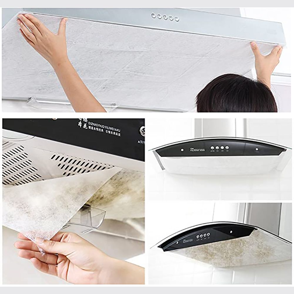 Range Hood Filter Paper Non Woven Range Hood Grease Filter Sheets Paper for view 7