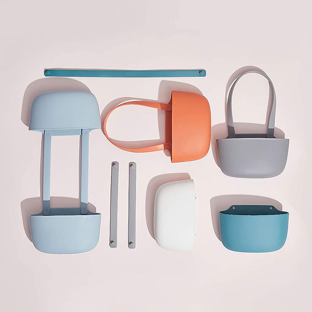 Sink Sponge Holder Hanging Sink Caddy Sponge Holder Kitchen Sink Basket for view 7