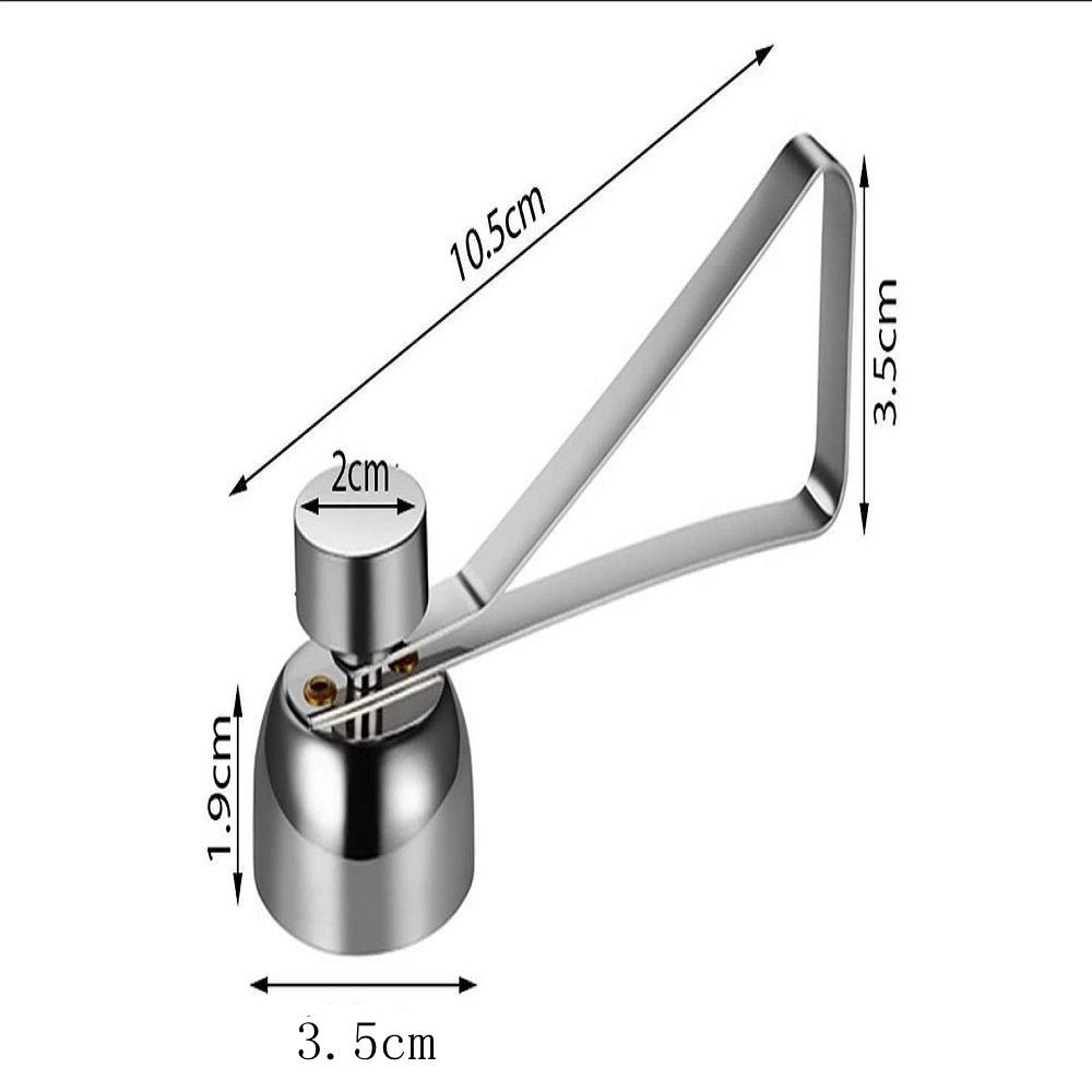 Practical Stainless Steel Egg Topper Cutter Boiled Egg Shell Opener Tool view 3