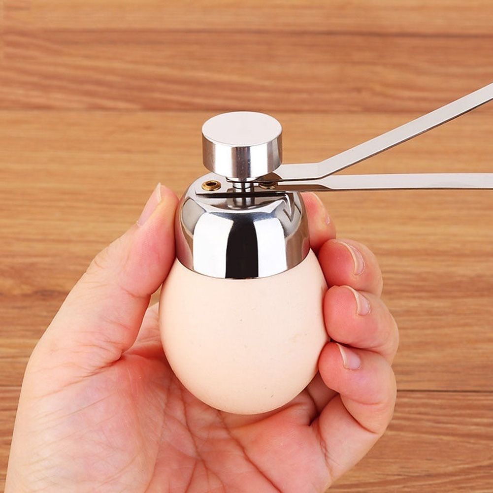 Practical Stainless Steel Egg Topper Cutter Boiled Egg Shell Opener Tool view 8