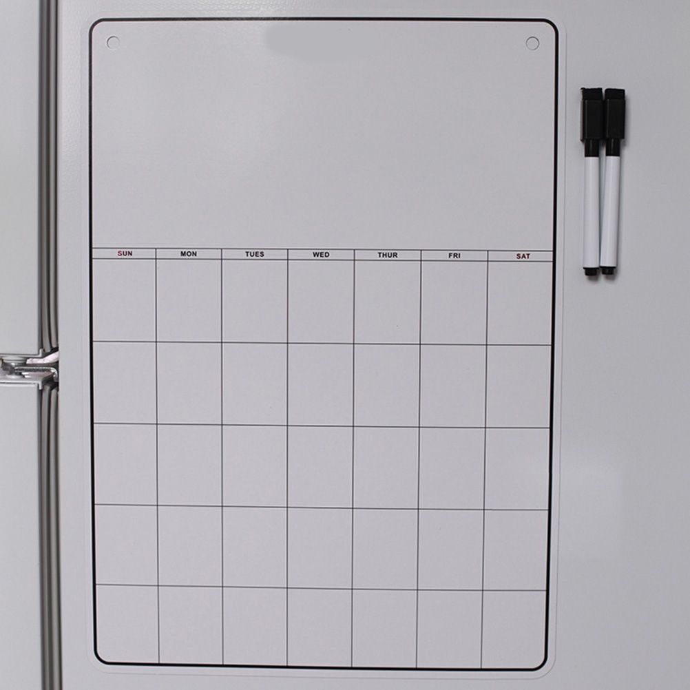 Whiteboard Monthly Planner Refrigerator Magnetic Message Board Memo Boards view 9