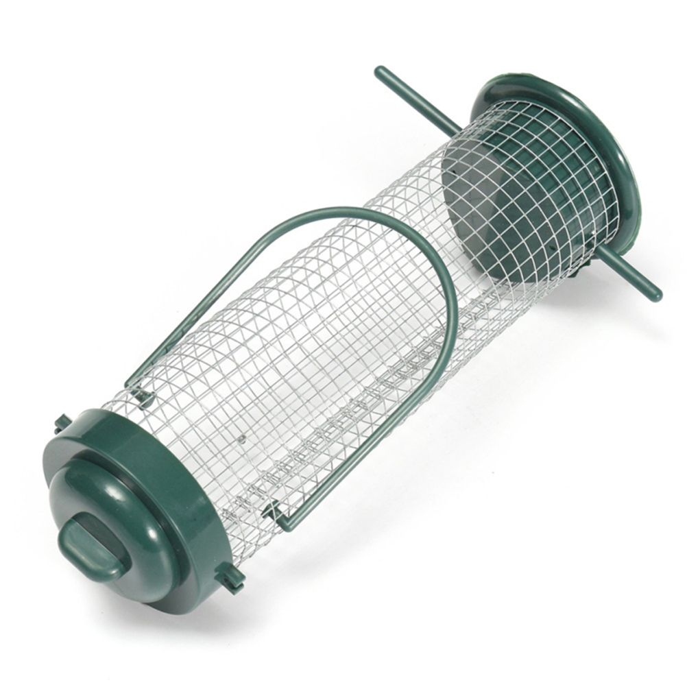 Plastic Bird Feeder Wire Grids Bird Wild Outdoor Garden Hanging Feeder view 3