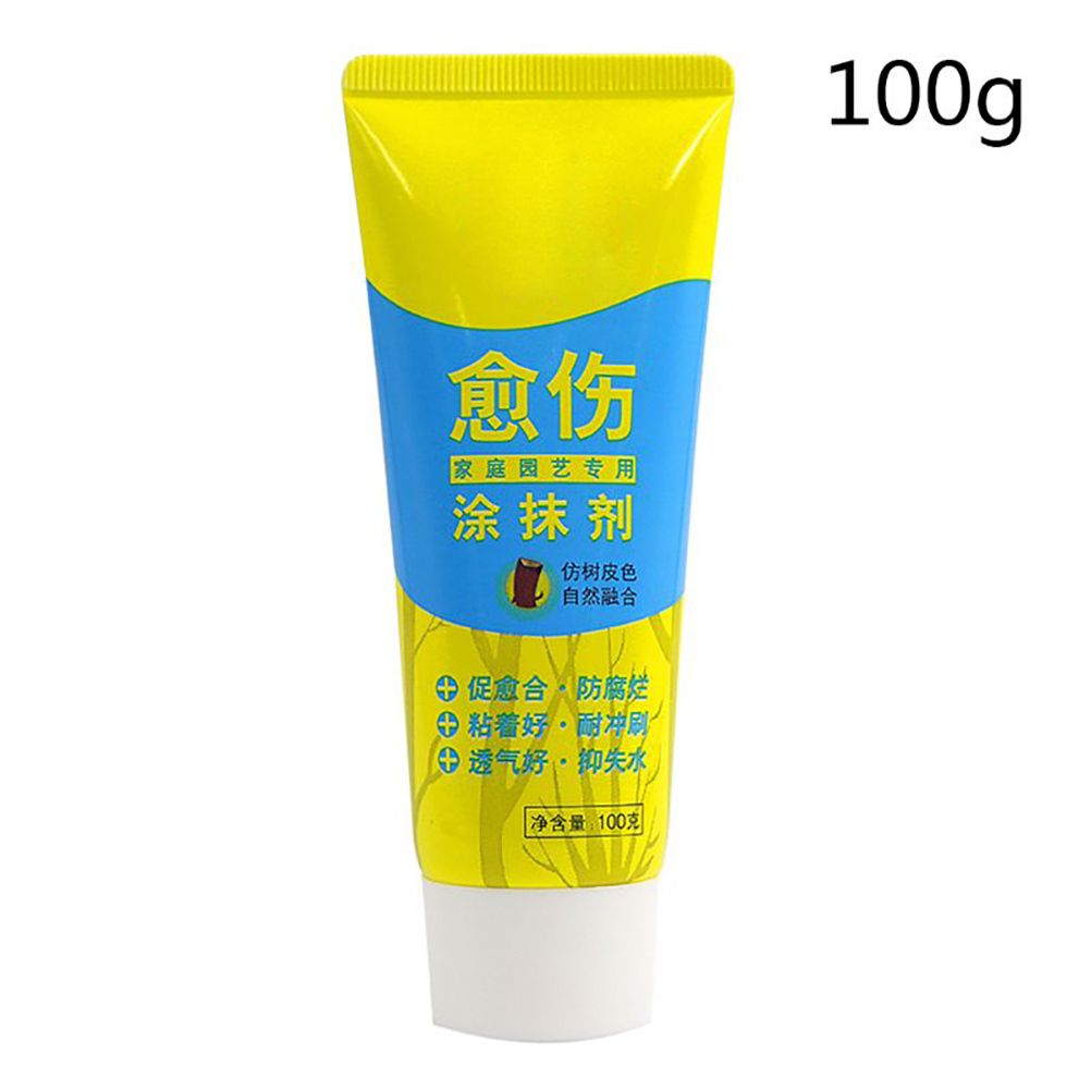 100g Bonsai Grafting Paste Plant Wound Healing Agent with Brush Pruning Paste view 9