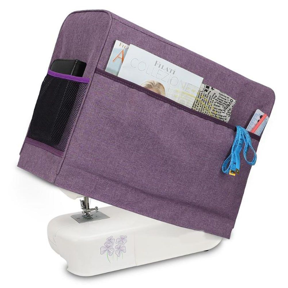Waterproof Sewing Machine Dust Cover Sewing Equipment Cover Shell with Pockets