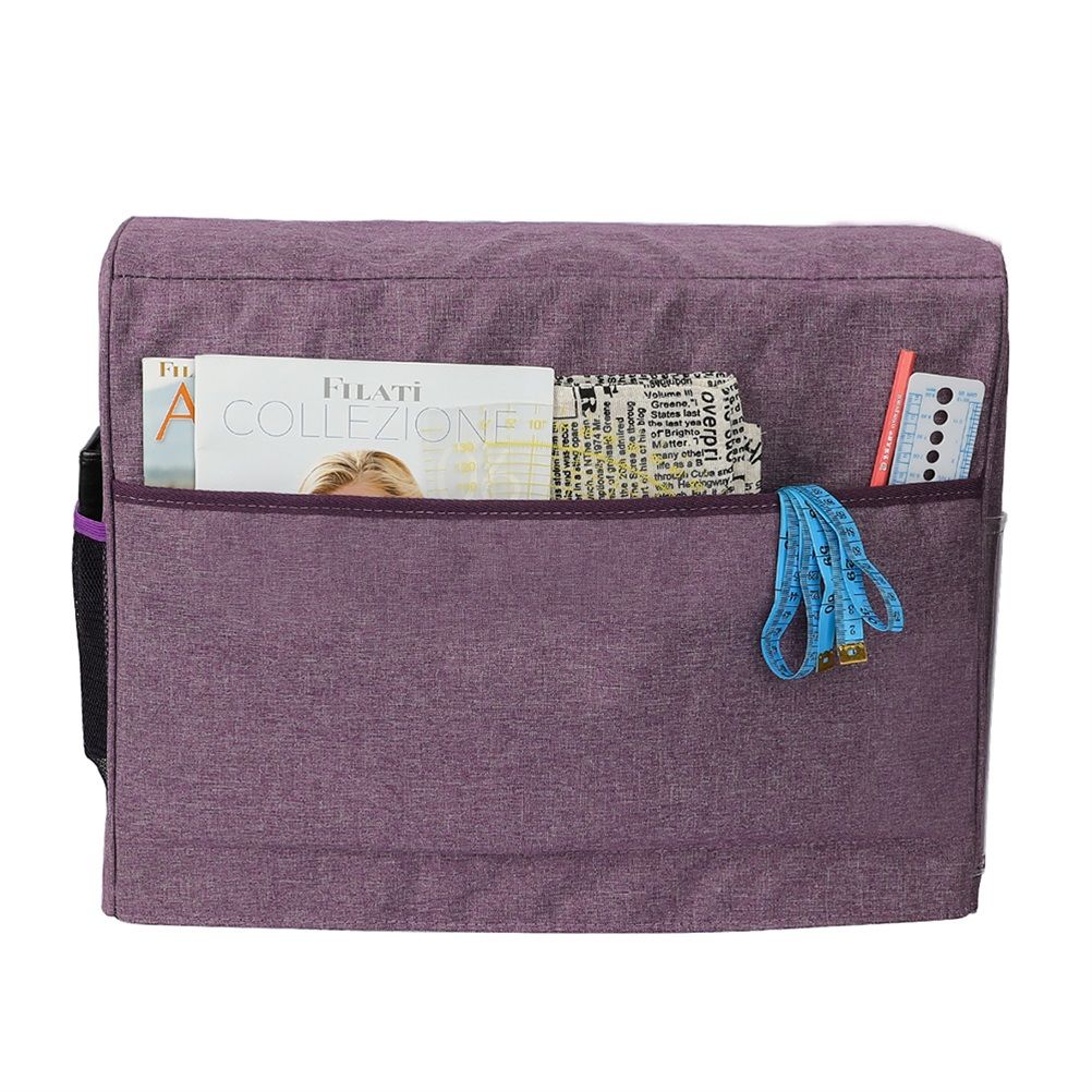 Waterproof Sewing Machine Dust Cover Sewing Equipment Cover Shell with Pockets view 3