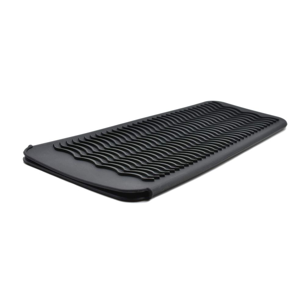 Silicone Heat Resistant Travel Mat Pouch for Curling Iron Hair Straightener view 2