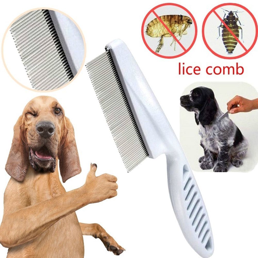Pet Hair Flea Comb Puppy Cat Hair Grooming Brush Dog Flea Louse Shedding Tools view 6