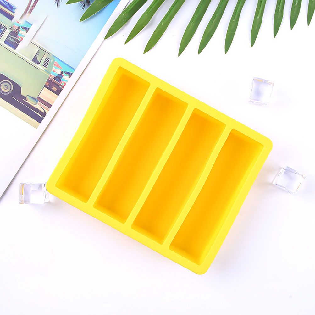 Rectangular Ice Mould Silicone Ice Cube Trays Kitchen Ice Cube Mold view 14