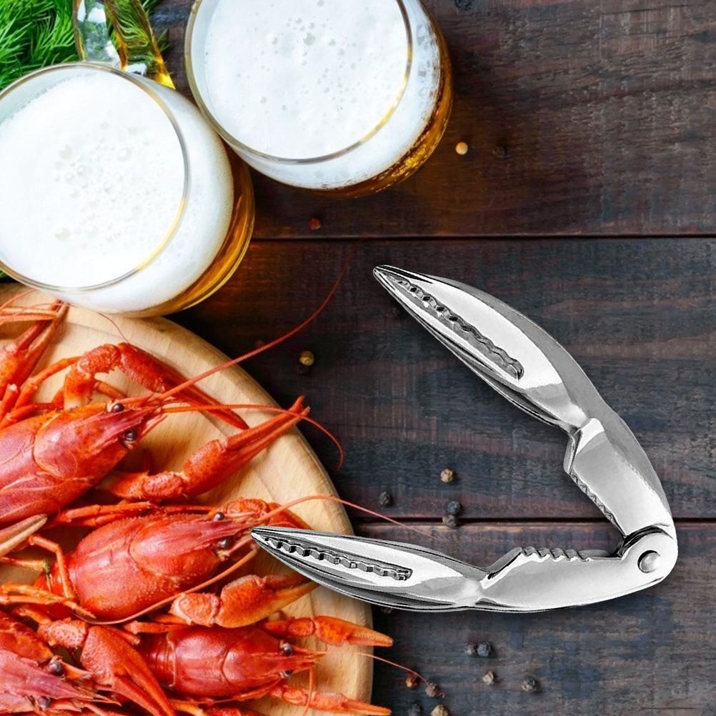 Lobster Tongs Seafood Clamp Tools Crab Claws Shrimp Clips Nuts Walnut Clamps view 5