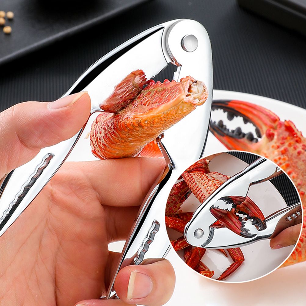 Lobster Tongs Seafood Clamp Tools Crab Claws Shrimp Clips Nuts Walnut Clamps view 7
