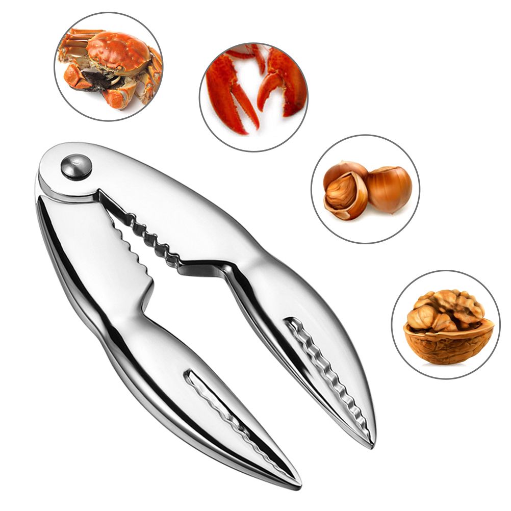 Lobster Tongs Seafood Clamp Tools Crab Claws Shrimp Clips Nuts Walnut Clamps view 8