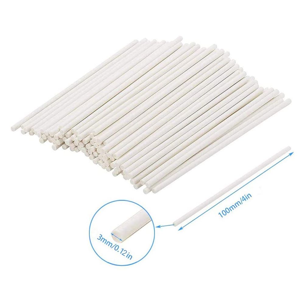 100pcs Cake Sticks Plastic Chocolate Stick Cake Decorating view 3