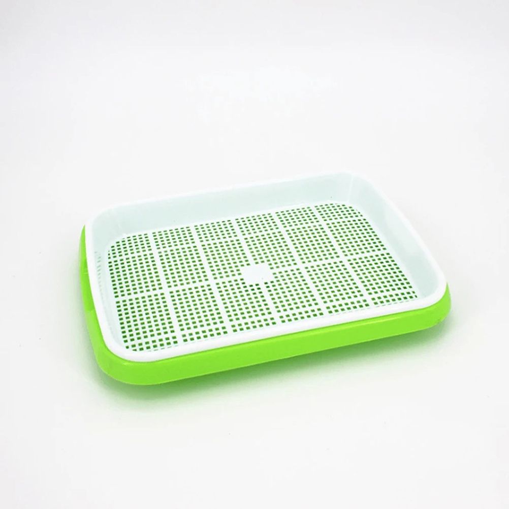 Double Layer Seedling Tray Hydroponic Nursery Tray Garden Seedling Pots view 3