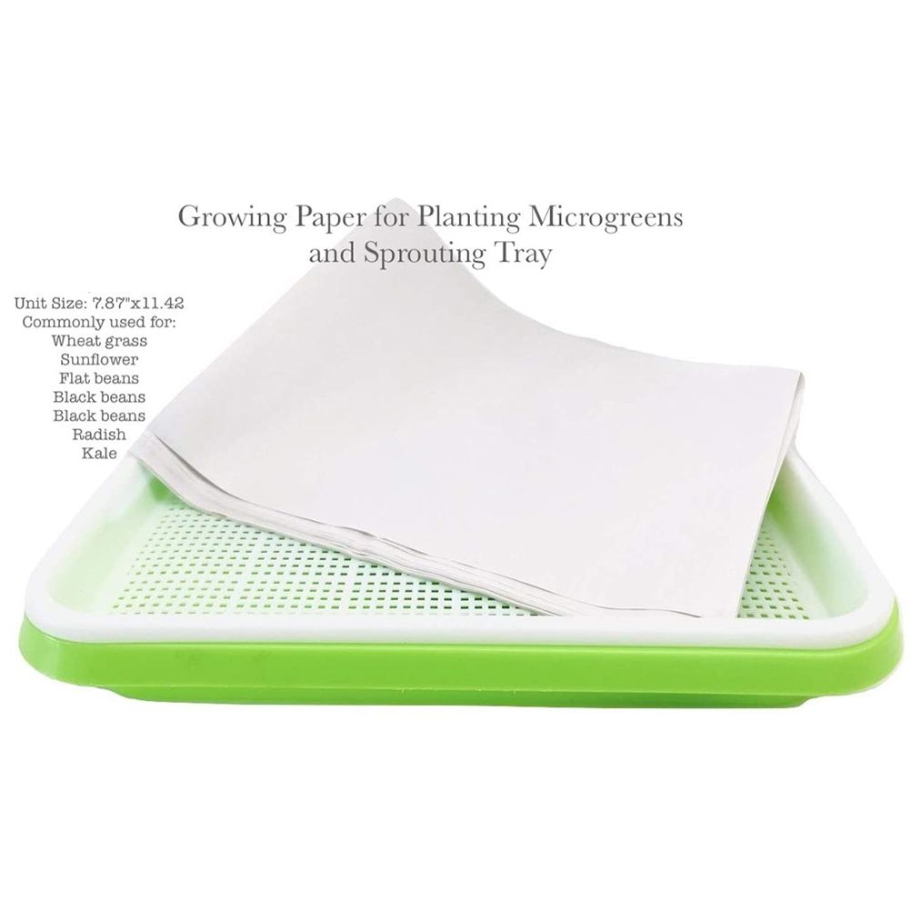 Double Layer Seedling Tray Hydroponic Nursery Tray Garden Seedling Pots view 5
