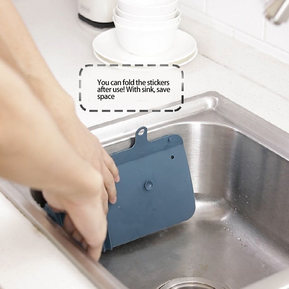 Sink Splash Guard Foldable Anti Splash Guard Board Water Flap Splash Kitchen view 5