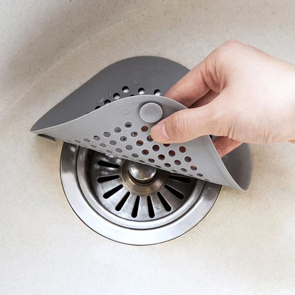 2Pcs Shower Drain Covers Bathtub Drain Hair Catcher Stoppers with Suction Cup view 8
