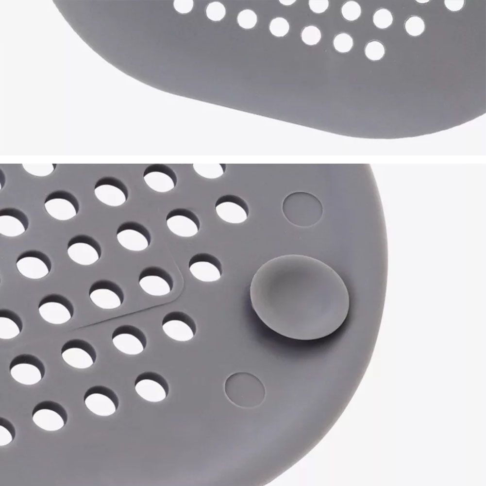 2Pcs Shower Drain Covers Bathtub Drain Hair Catcher Stoppers with Suction Cup view 10