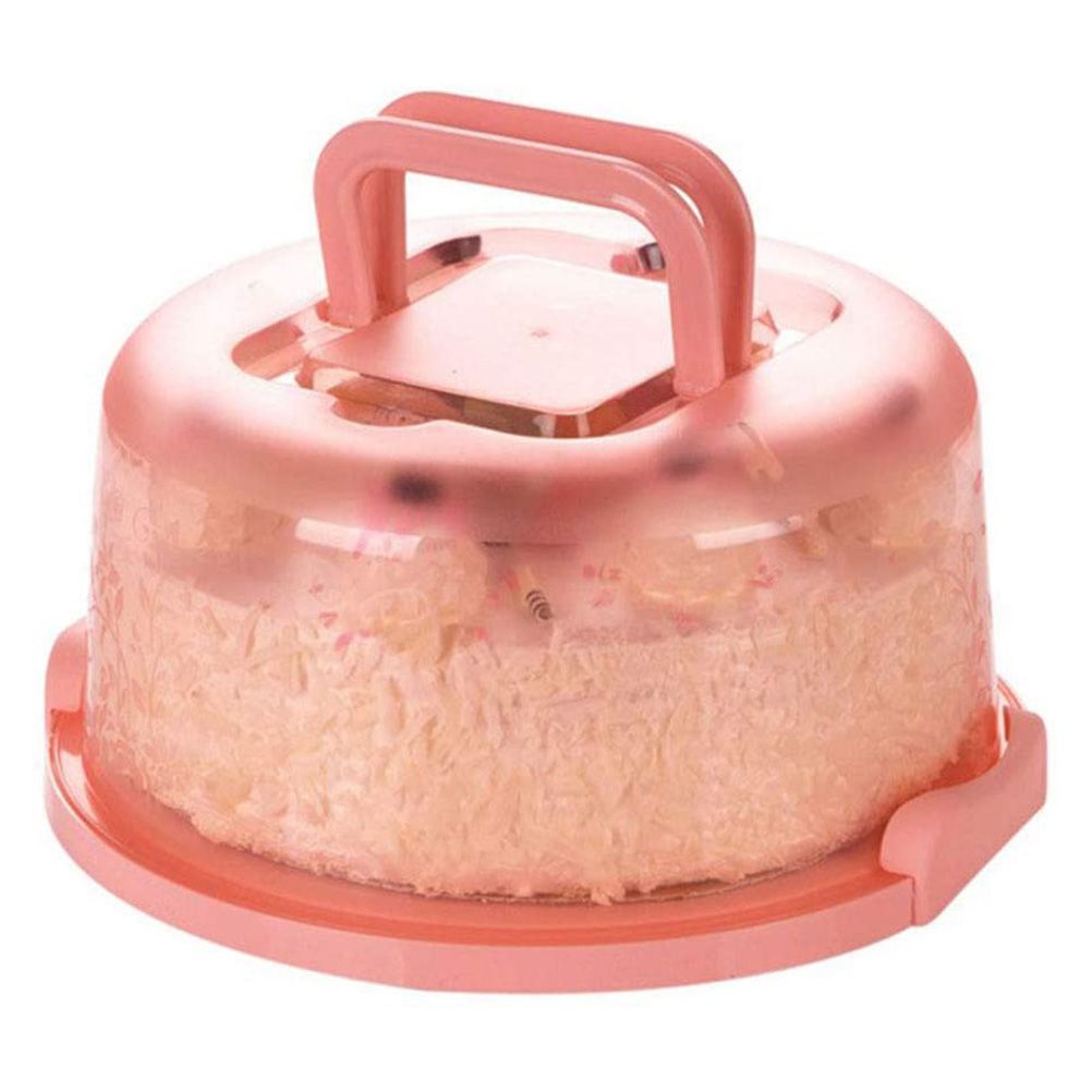 Portable Cupcake Carrier Food Preservation Boxwith Handle Transparent Cake Box view 10