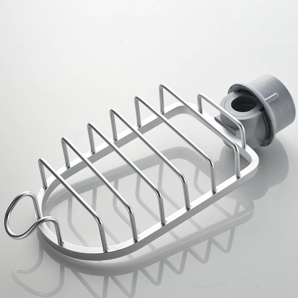 Kitchen Faucet Sponge Holder Stainless Steel Kitchen Sink Caddy Basket view 4
