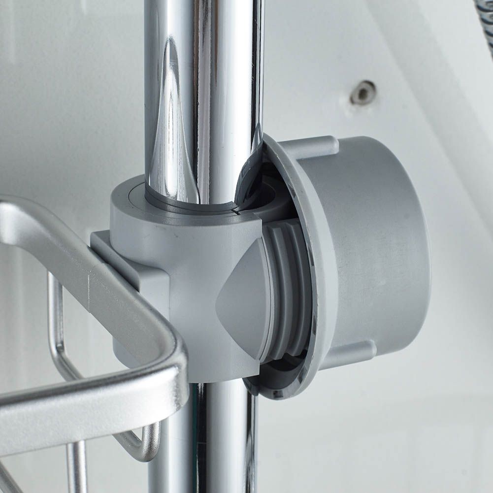 Kitchen Faucet Sponge Holder Stainless Steel Kitchen Sink Caddy Basket view 5