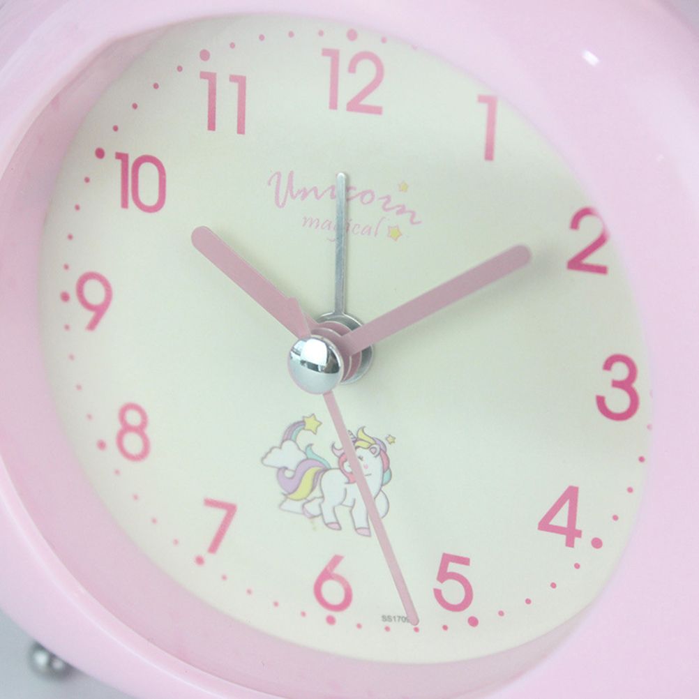 Cute Cartoon Alarm Clock Kids Students Bell Alarm Clock Child Desk Table Clock view 8
