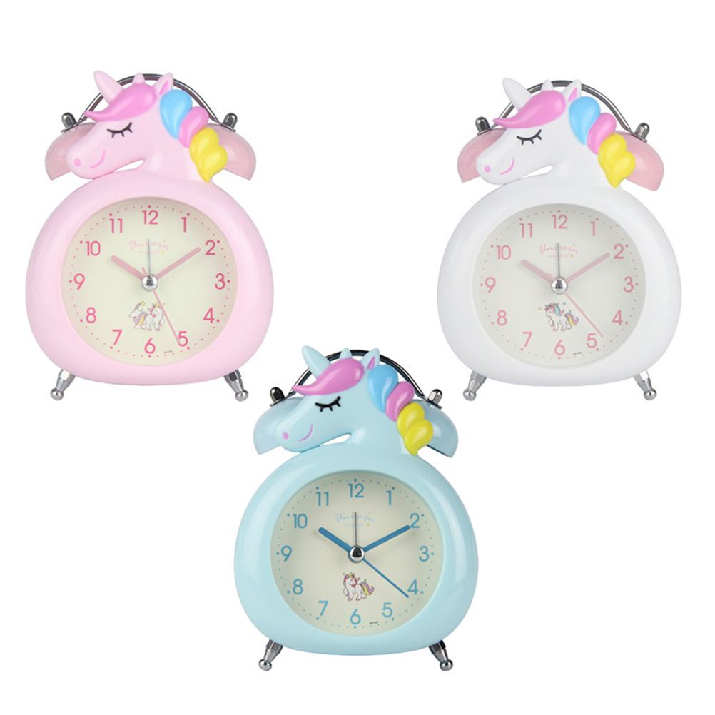 Cute Cartoon Alarm Clock Kids Students Bell Alarm Clock Child Desk Table Clock view 9