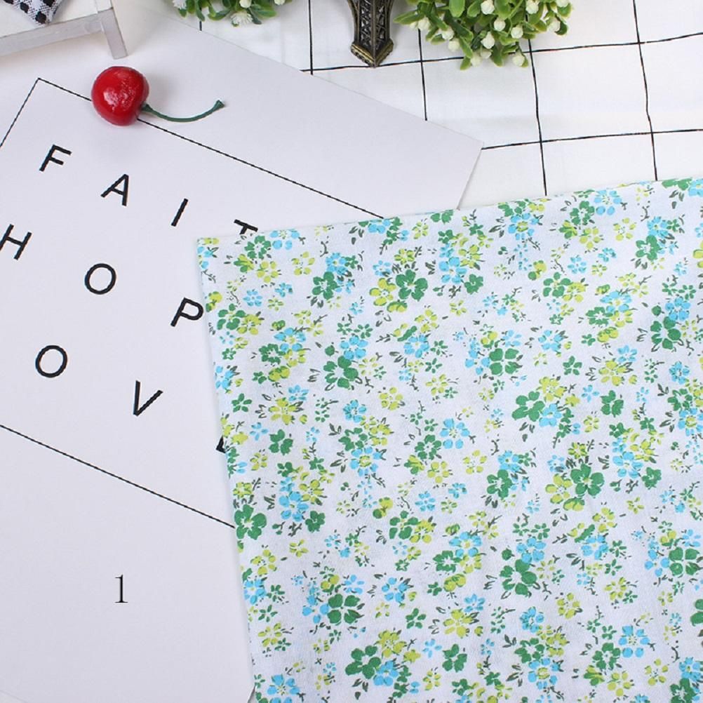 7Pcs Assorted Fat Quarter Bundle Quilt Quilting Cotton Fabric Sewing DIY Set view 15