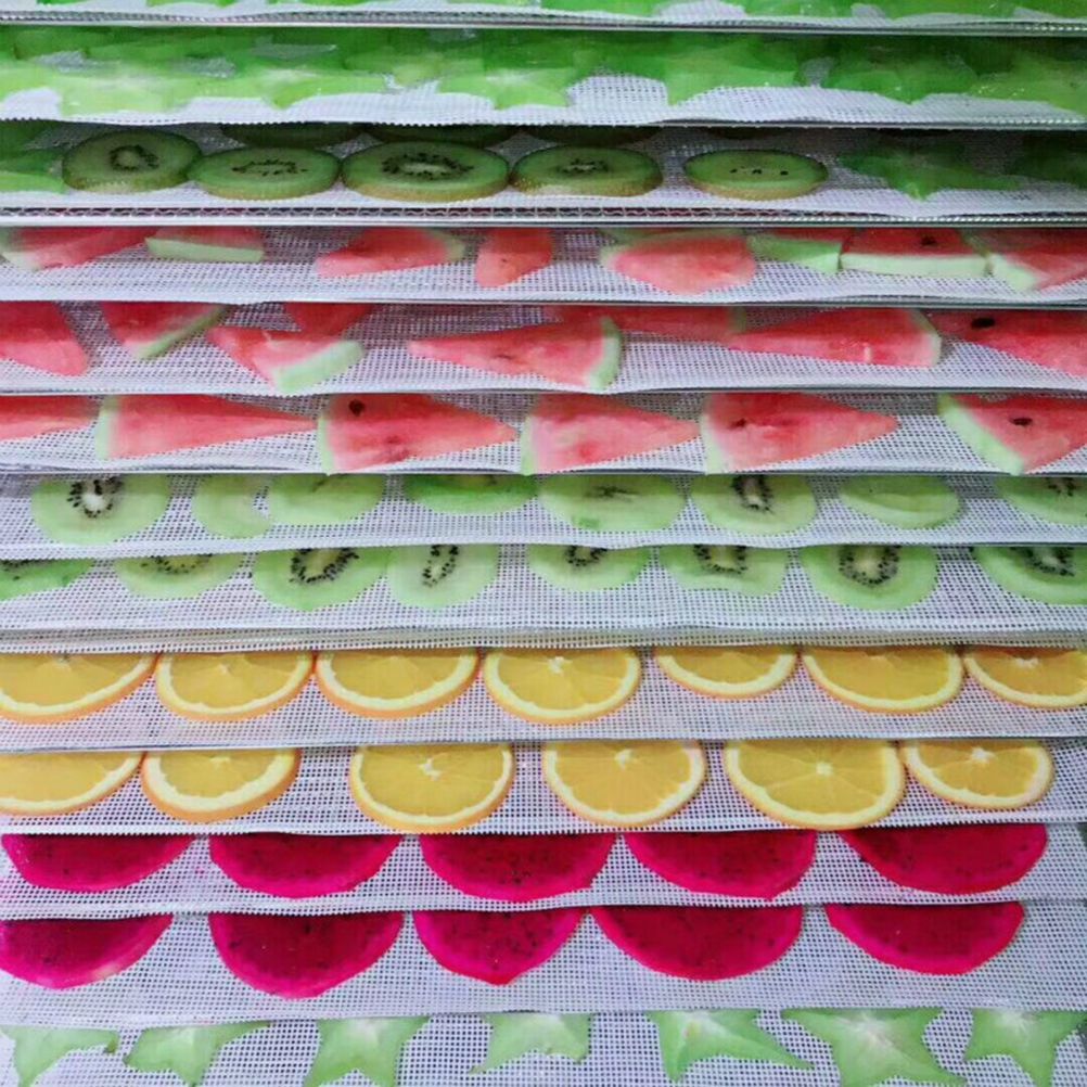 Kitchen Non Stick Silicone Dehydrator Sheets for Fruit Reusable Food view 6