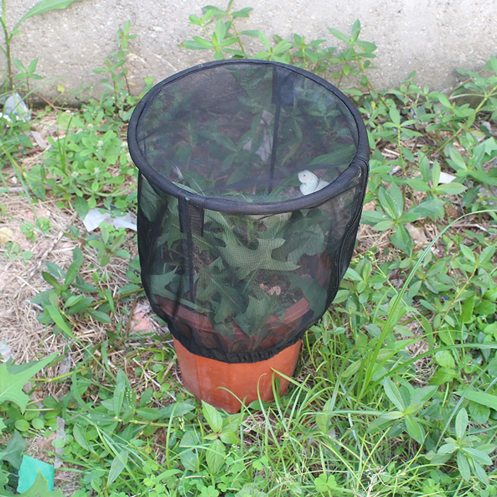 Plant Net Cover Protective Zipper Mesh Net Bag Garden Plant Cover Fruit view 6