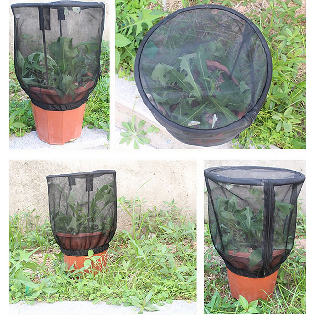 Plant Net Cover Protective Zipper Mesh Net Bag Garden Plant Cover Fruit view 10