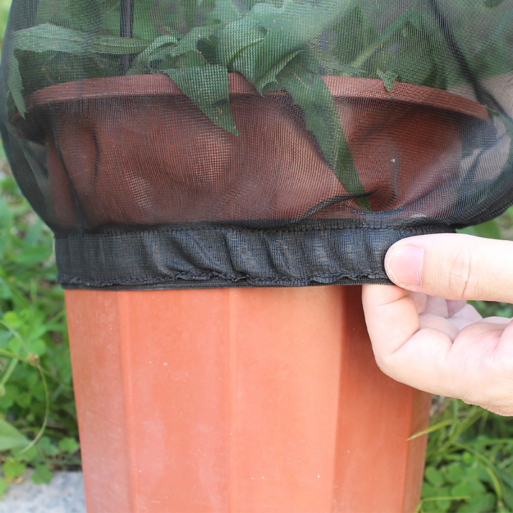 Plant Net Cover Protective Zipper Mesh Net Bag Garden Plant Cover Fruit view 12